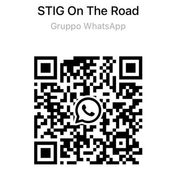 WhatsApp QR Code STIG on the road